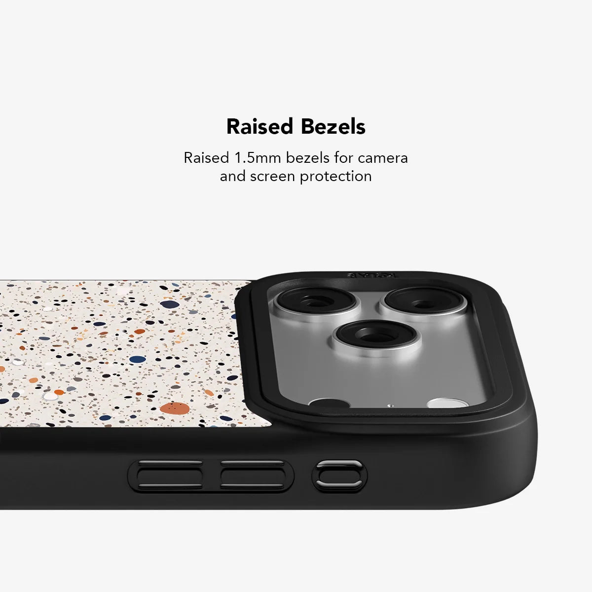 Ivory Haze | Ivory Paint Splatter Phone Case