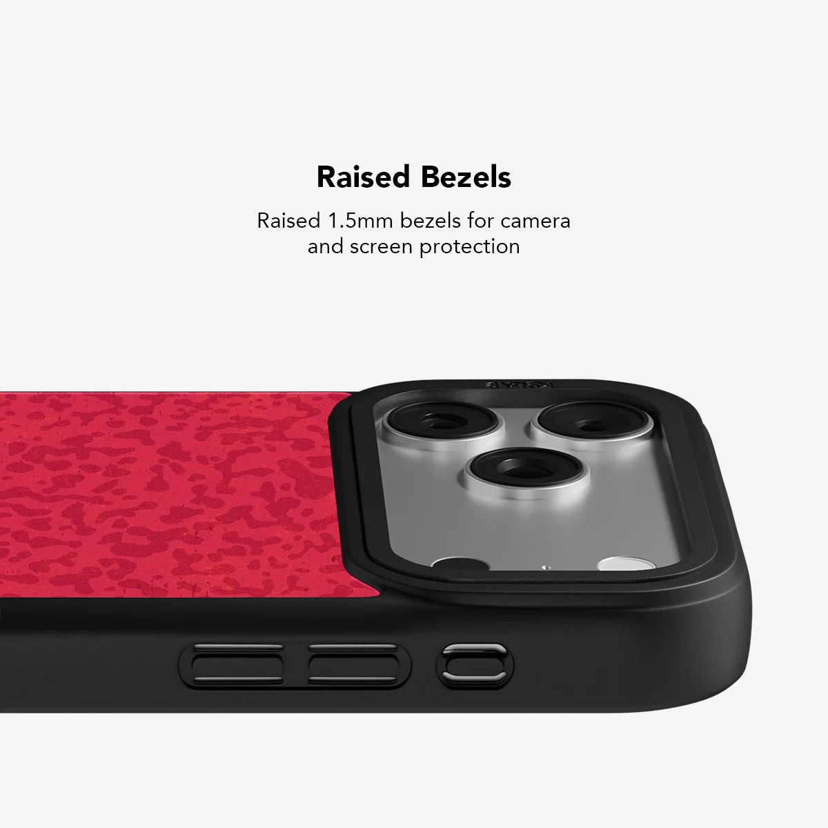Velvet Vandal | Red Abstract Camo Pattern Phone Case