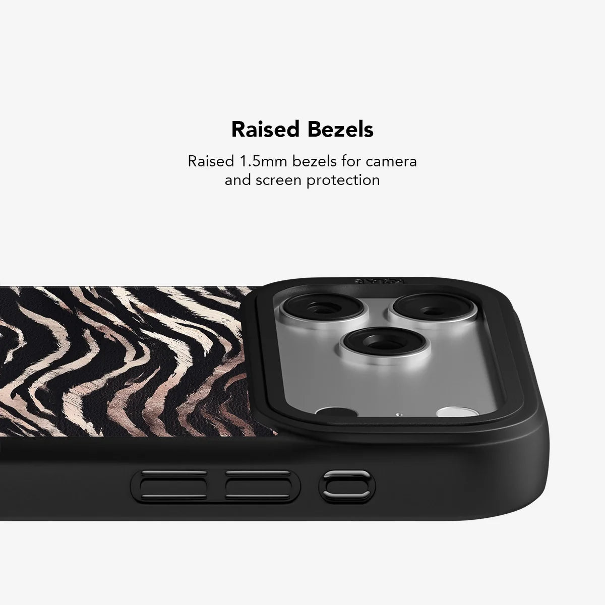 Shadow Striker | Zebra Stripe Phone Case