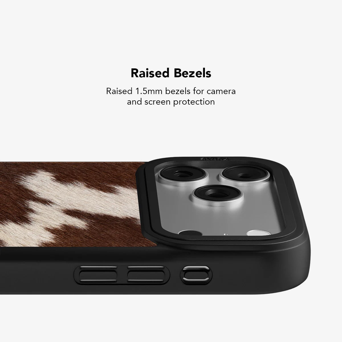 Rodeo Drive | Brown Cow Print Phone Case