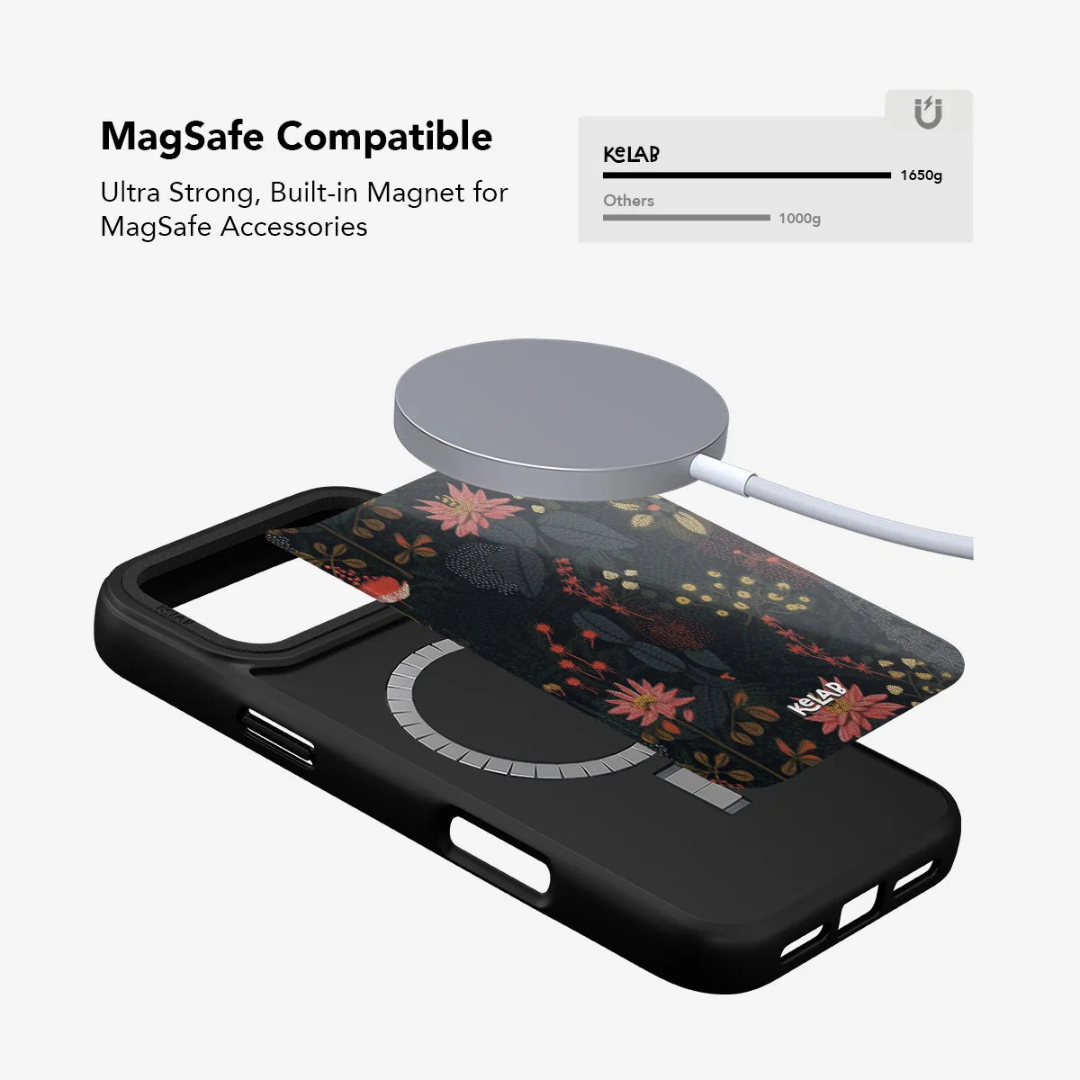 Starlit Botanica | Dark Academia Floral Phone Case