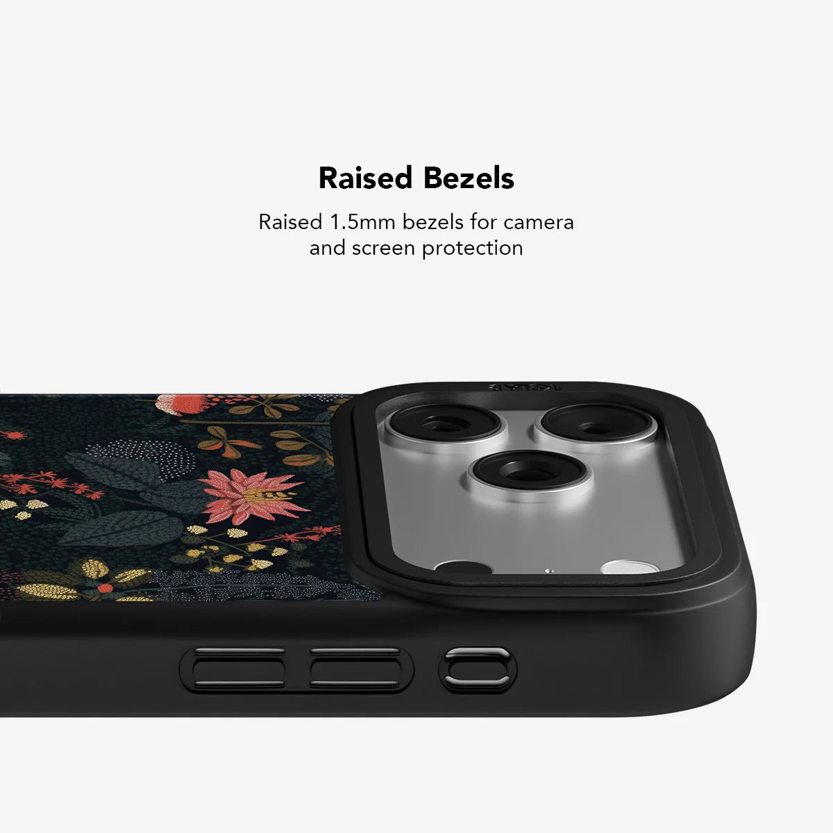 Starlit Botanica | Dark Academia Floral Phone Case
