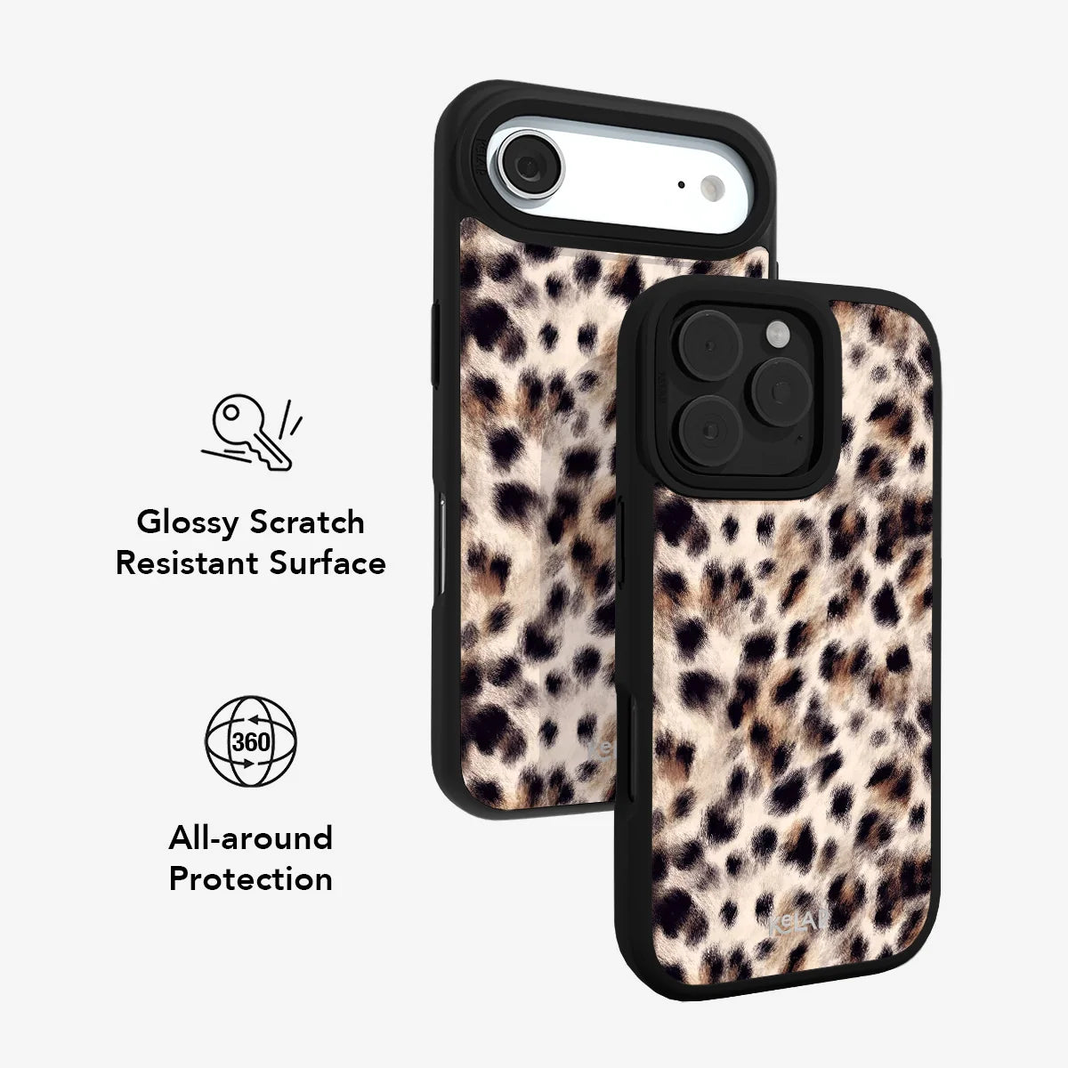 Arctic Aristocrat | Cheetah Print Phone Case