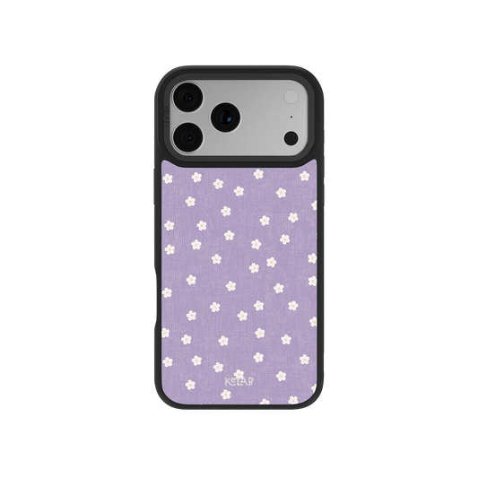 Violet flora | Purple Daisy Pattern Phone Case