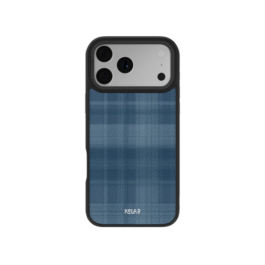 Denim | Blue Flannel Minimalist Phone Case