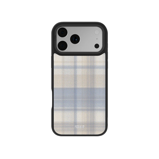 Oatmilk | Beige Flannel Minimalist Phone Case