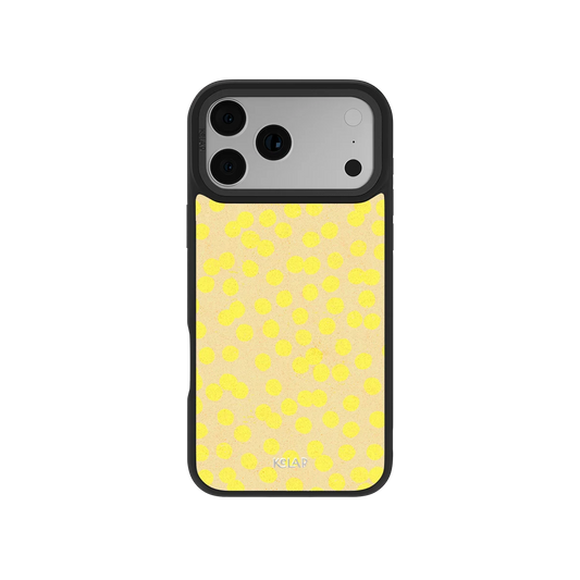 Lemon Drop | Yellow Dotted Phone Case