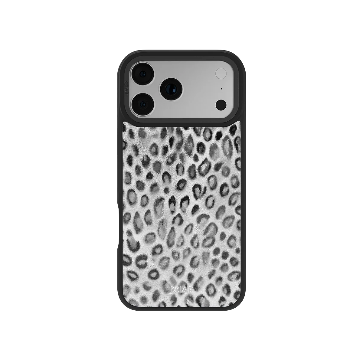 Platinum Predator | Silver Cheetah Print Phone Case