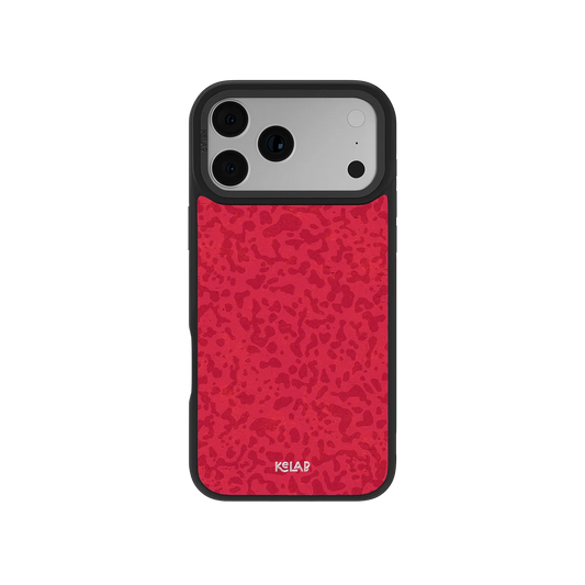 Velvet Vandal | Red Abstract Camo Pattern Phone Case