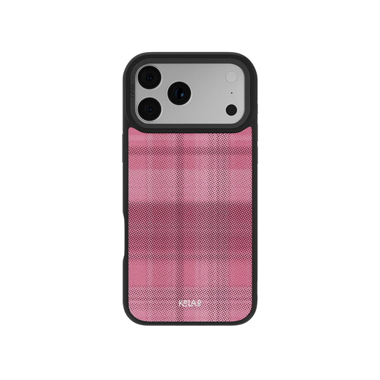Rosé | Pink Flannel Minimalist Phone Case