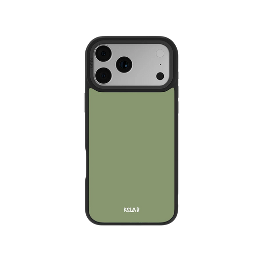 Matcha Bark | Solid Green Phone Case