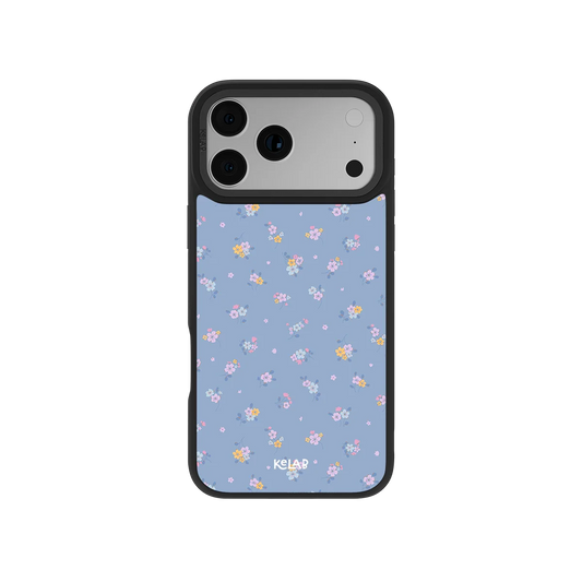 Tiny Meadow | Pastel Blue Floral Bouquet Phone Case