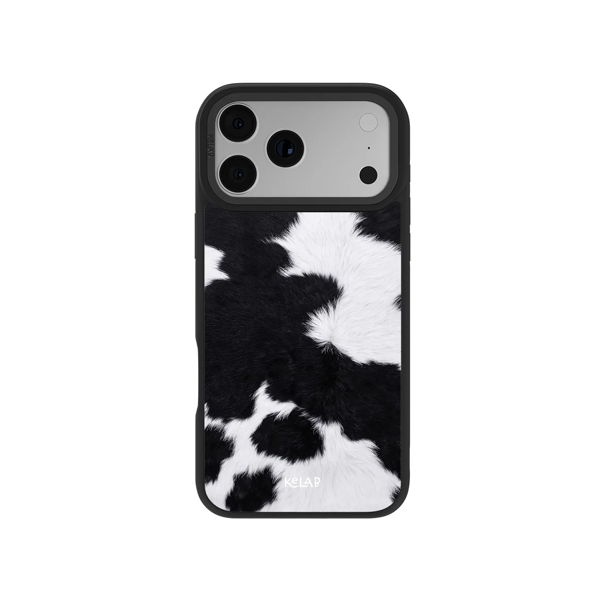 Cow Bell | Black & White Cow Print Phone Case