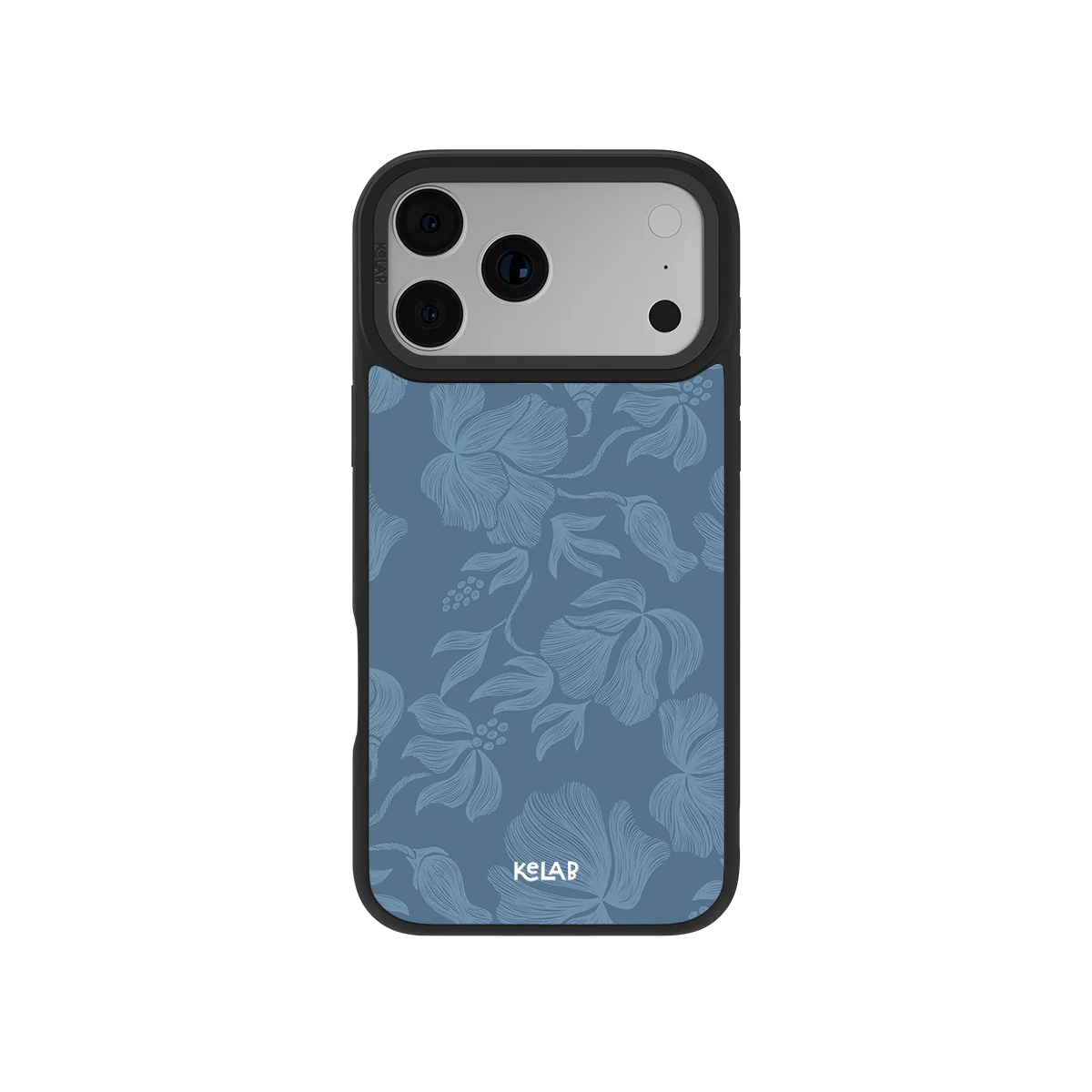 Cerulean | Dusty Blue Minimalist Floral Phone Case