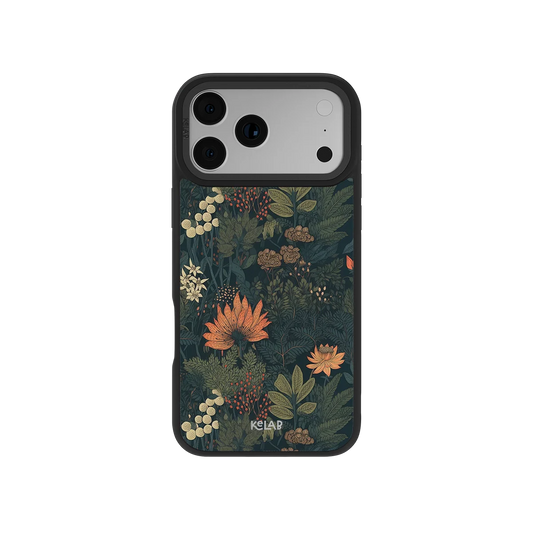 Elderberry Enchantment | Dark Academia Floral Phone Case