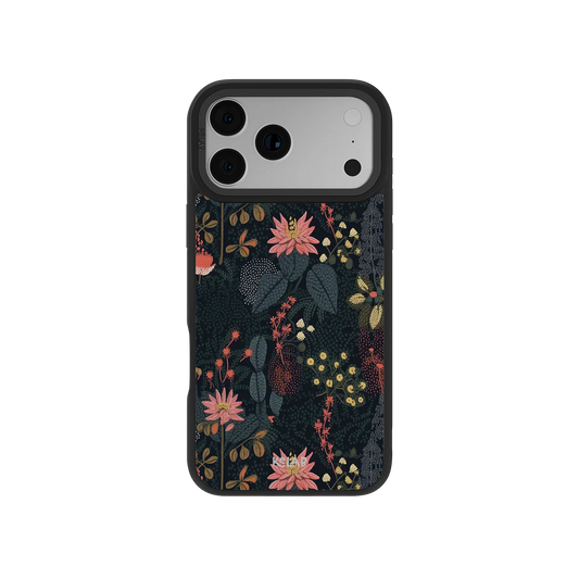 Starlit Botanica | Dark Academia Floral Phone Case