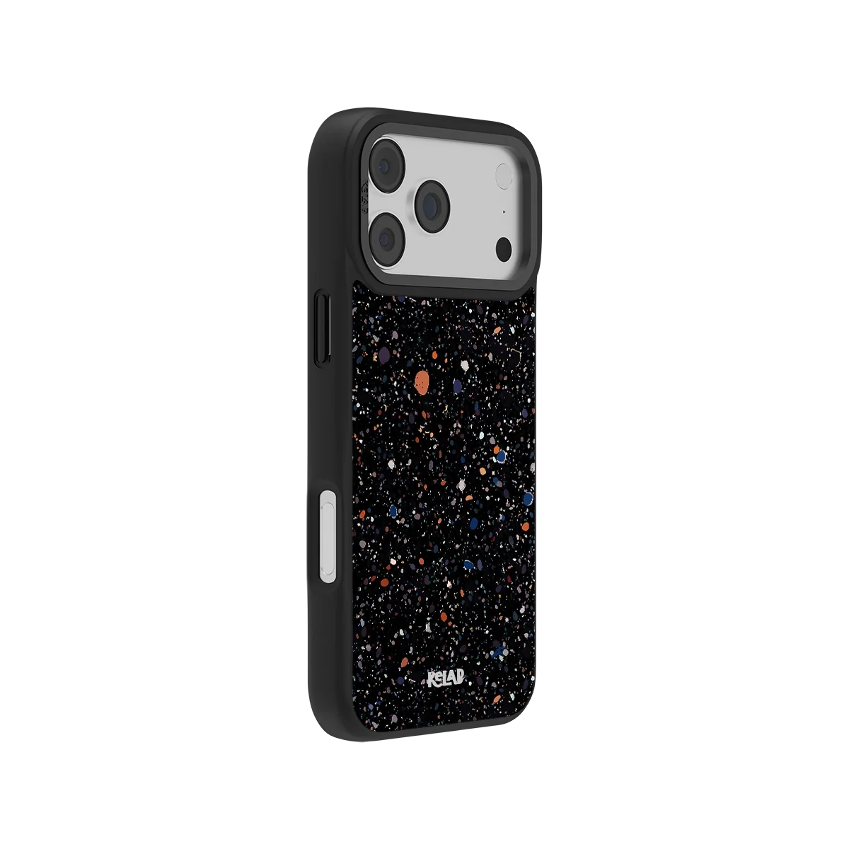 Obsidian Mist | Black Paint Splatter Phone Case