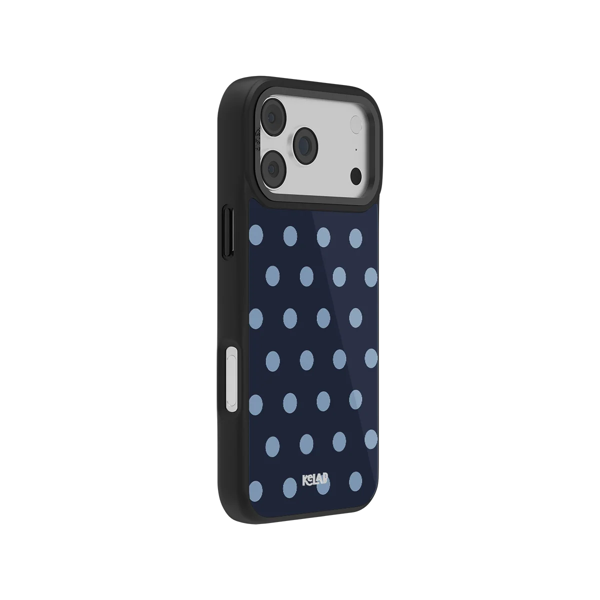 Abyssal Dot | Blue Polka Dot Phone Case