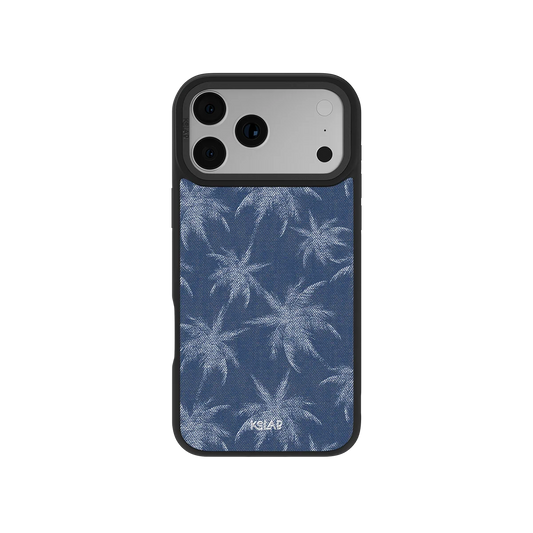 Denim Tree | Denim Blue Patterned Phone Case