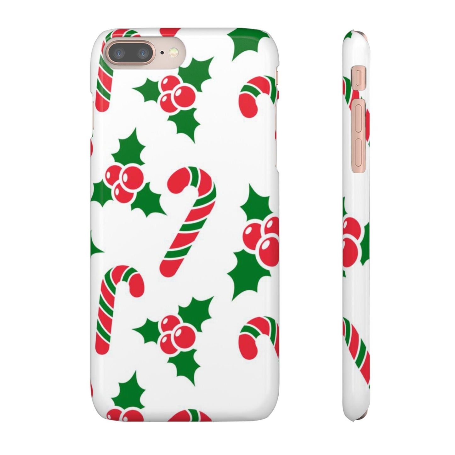 Custom iPhone Tough Phone Case – Christmas Santa Holiday Design, Festive Xmas Protection