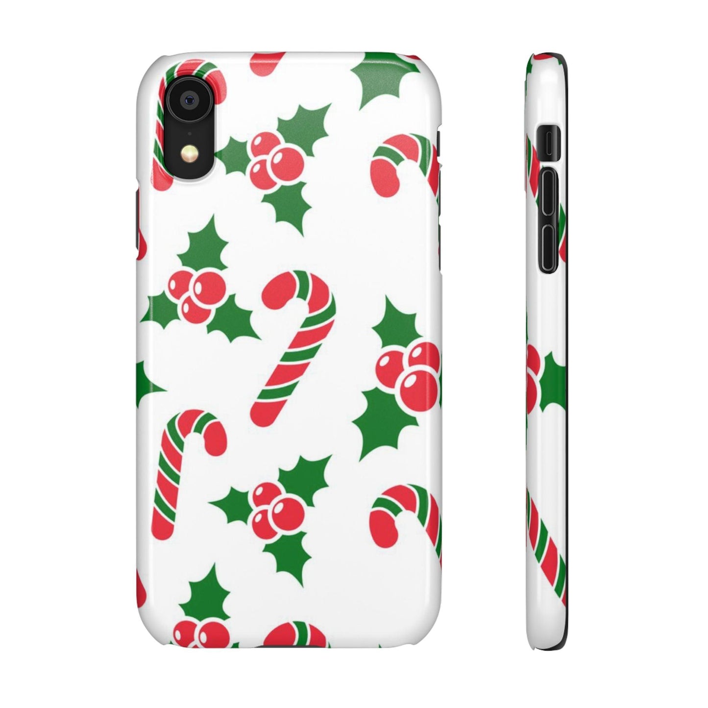 Custom iPhone Tough Phone Case – Christmas Santa Holiday Design, Festive Xmas Protection