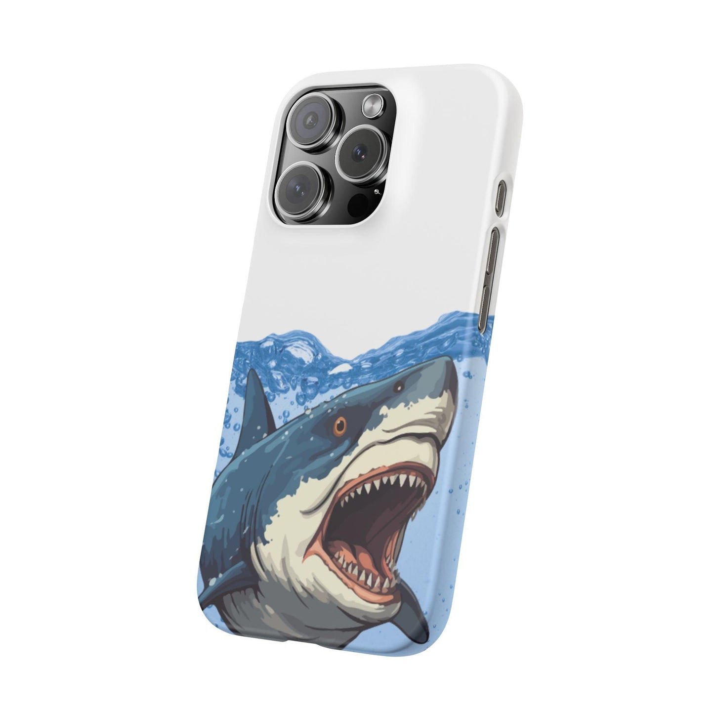 Shark Frenzy Phone Case – Dive into Bold Style