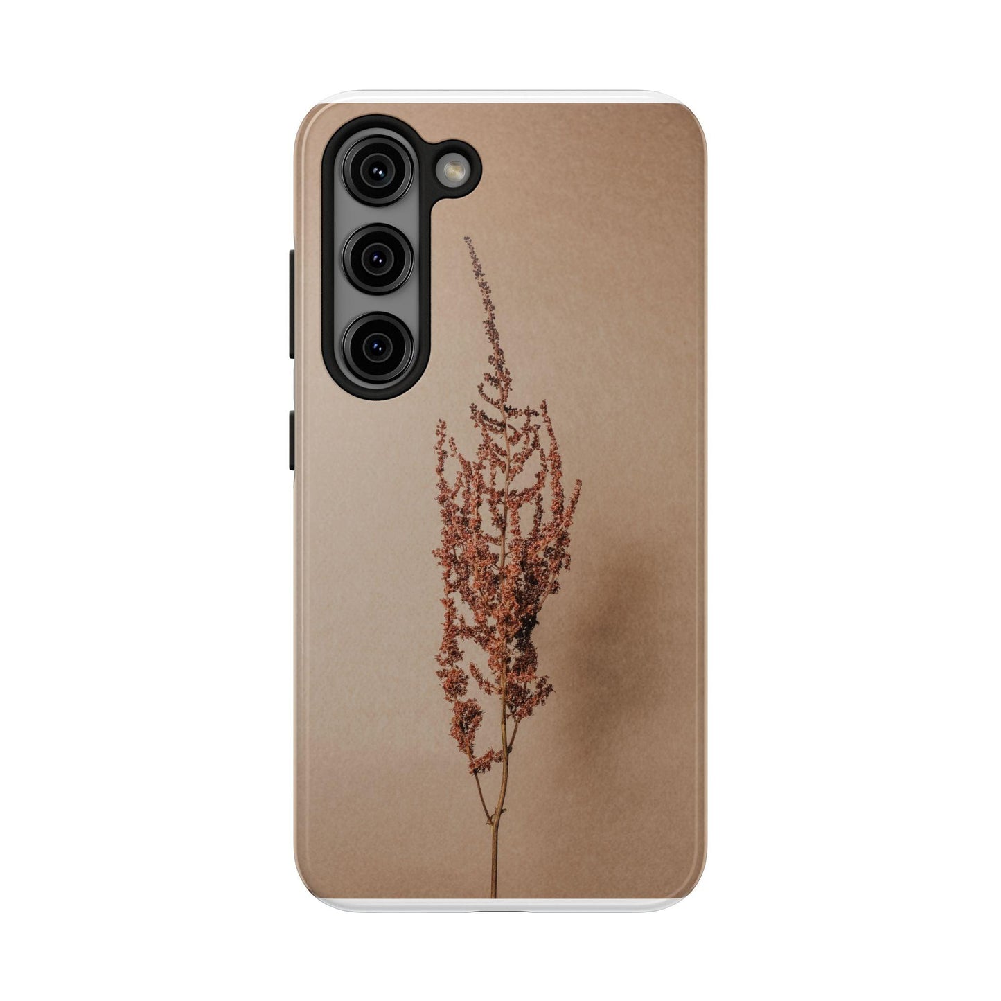 Brown Dry Leaf Tough Phone Cases