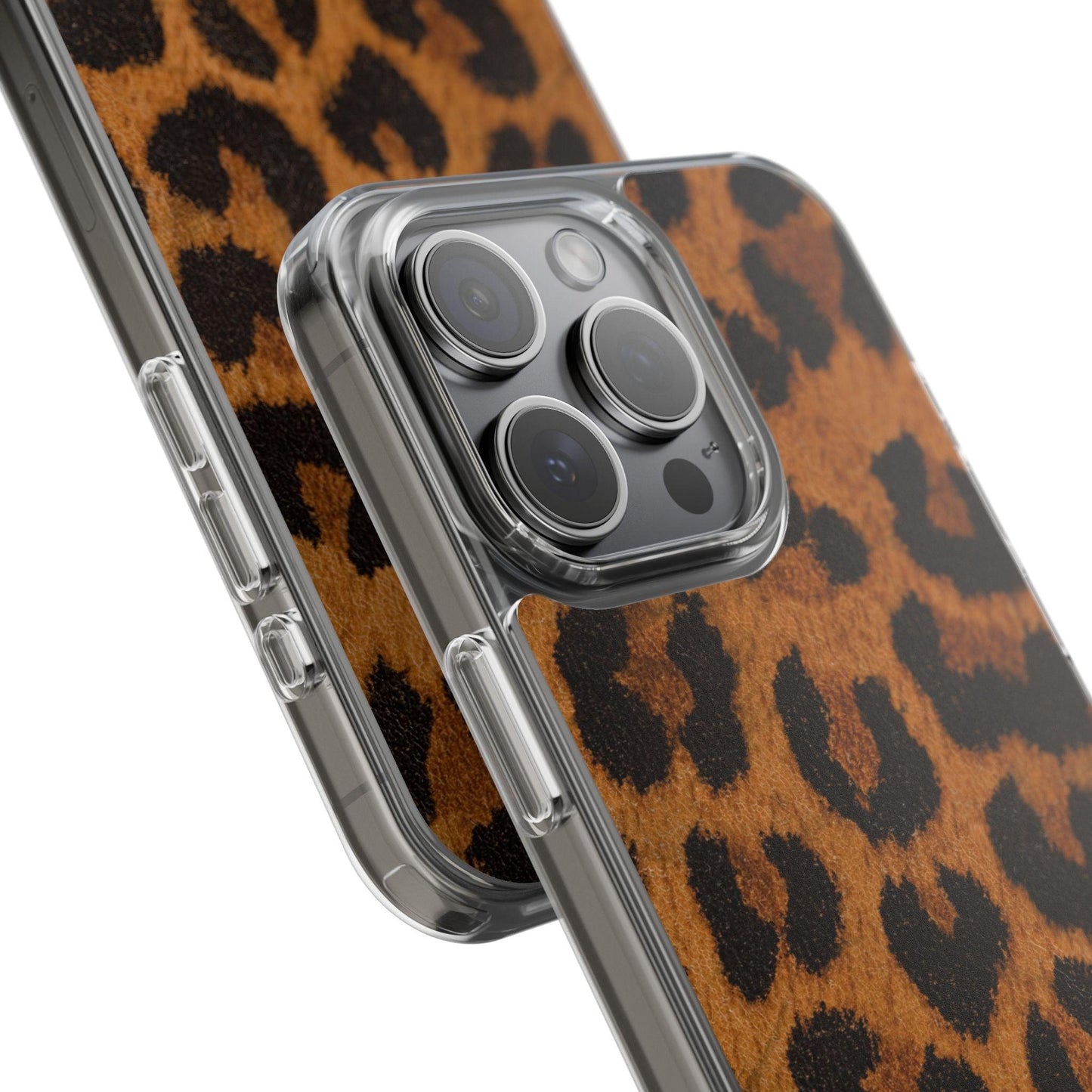 Clear Cases Cheeta Print