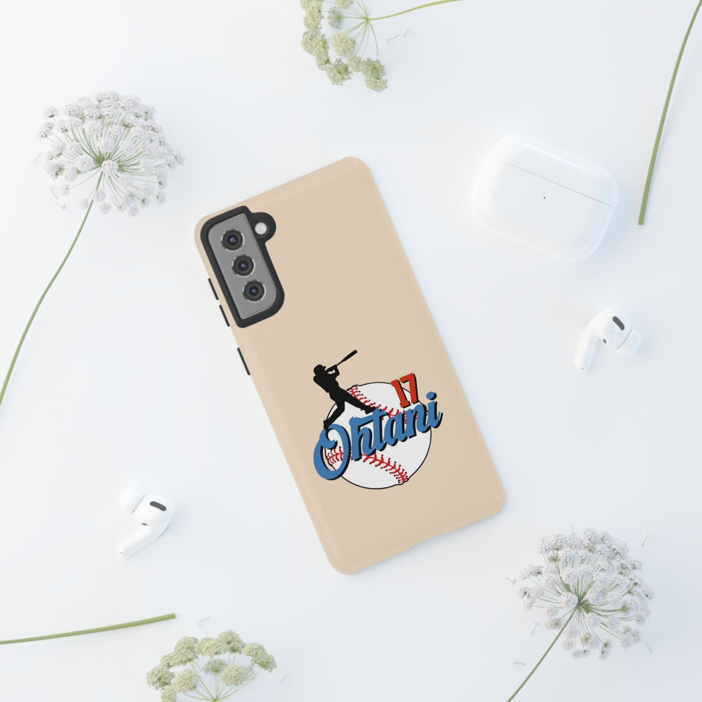 Shohei Ohtani GameChanger Shell – Dual-Layer Defense & Slim Grip | Compatible with iPhone 8 to 16 Pro Max & Samsung Galaxy S10 to S25 Ultra