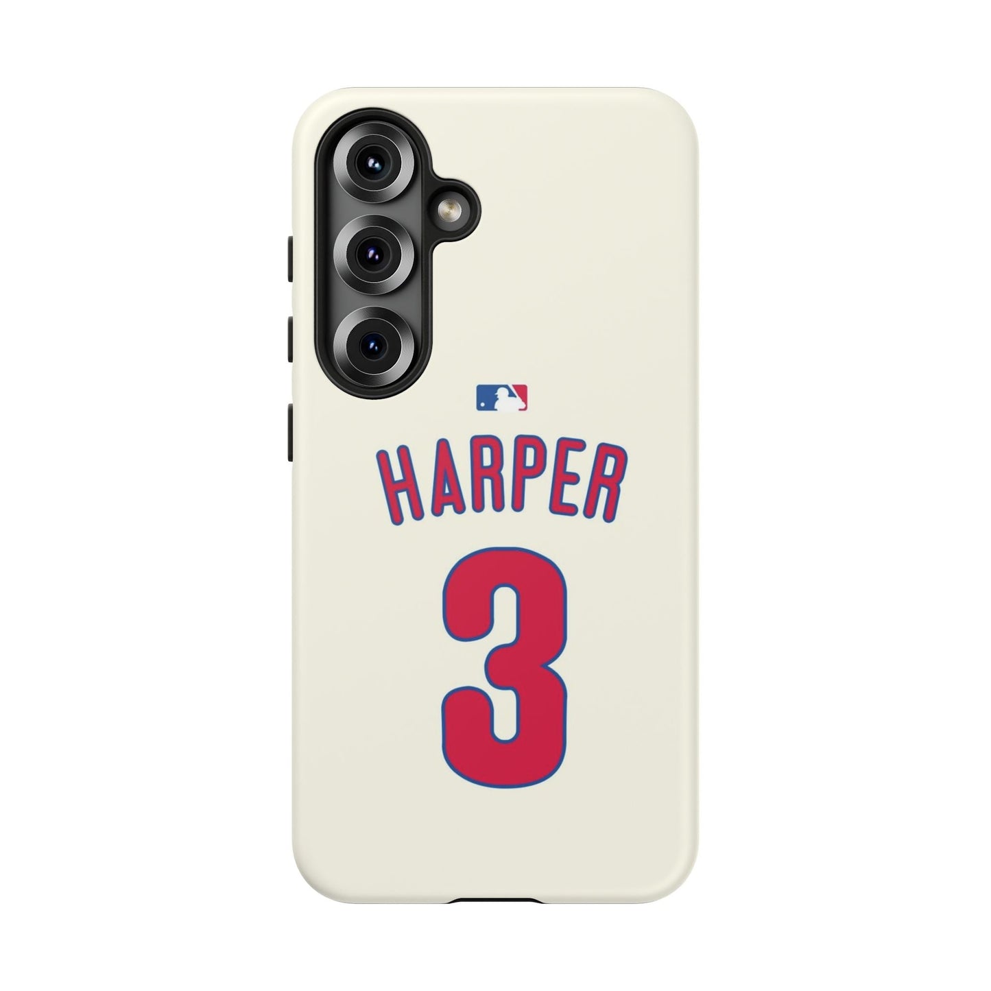 Bryce Harper PowerGrip – Dual-Layer Defense & Slim Fit | Compatible with iPhone 8 to 16 Pro Max & Samsung Galaxy S10 to S25 Ultra