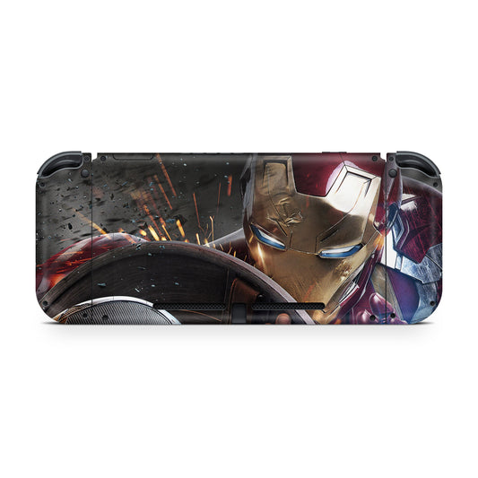 Techno Vanguard Nintendo Switch OLED Skin