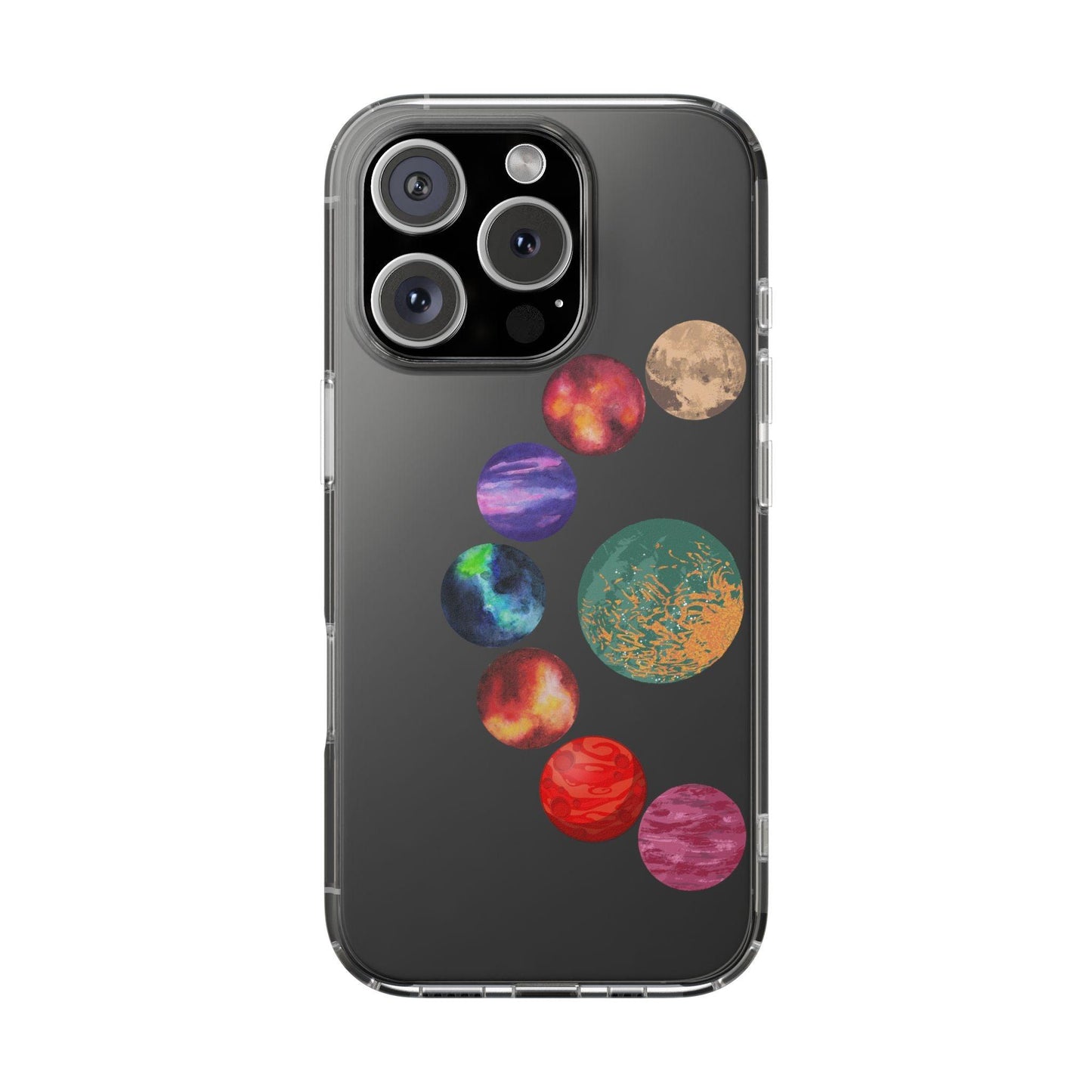 Clear Cases Lunar With Eight Colors