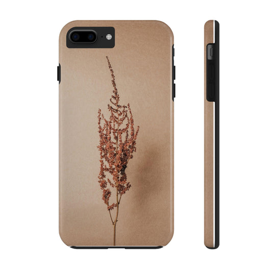 Brown Dry Leaf Tough Phone Cases