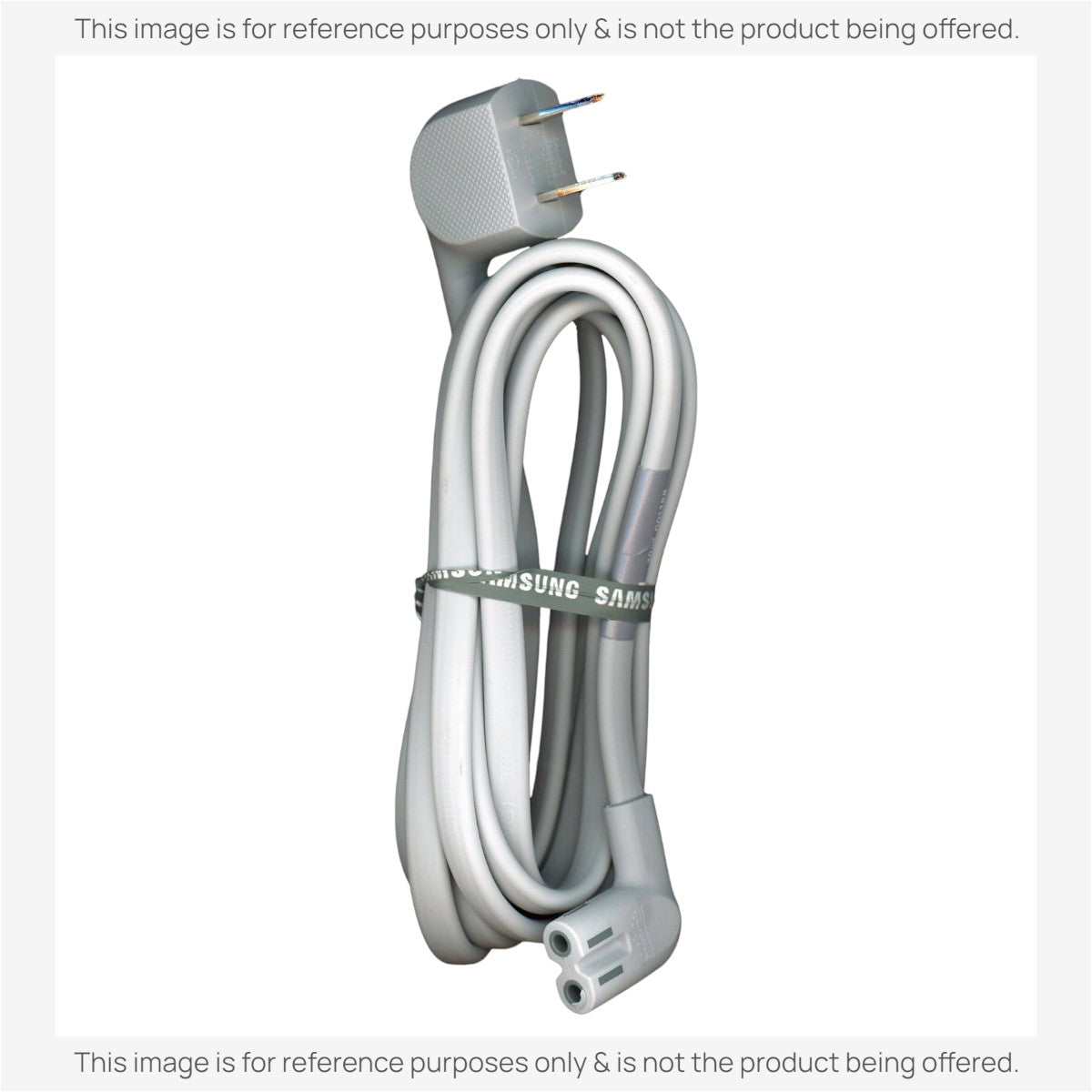 Samsung 3903-001188 Figure-8 AC Power Cable Cord (white) - 3903001188