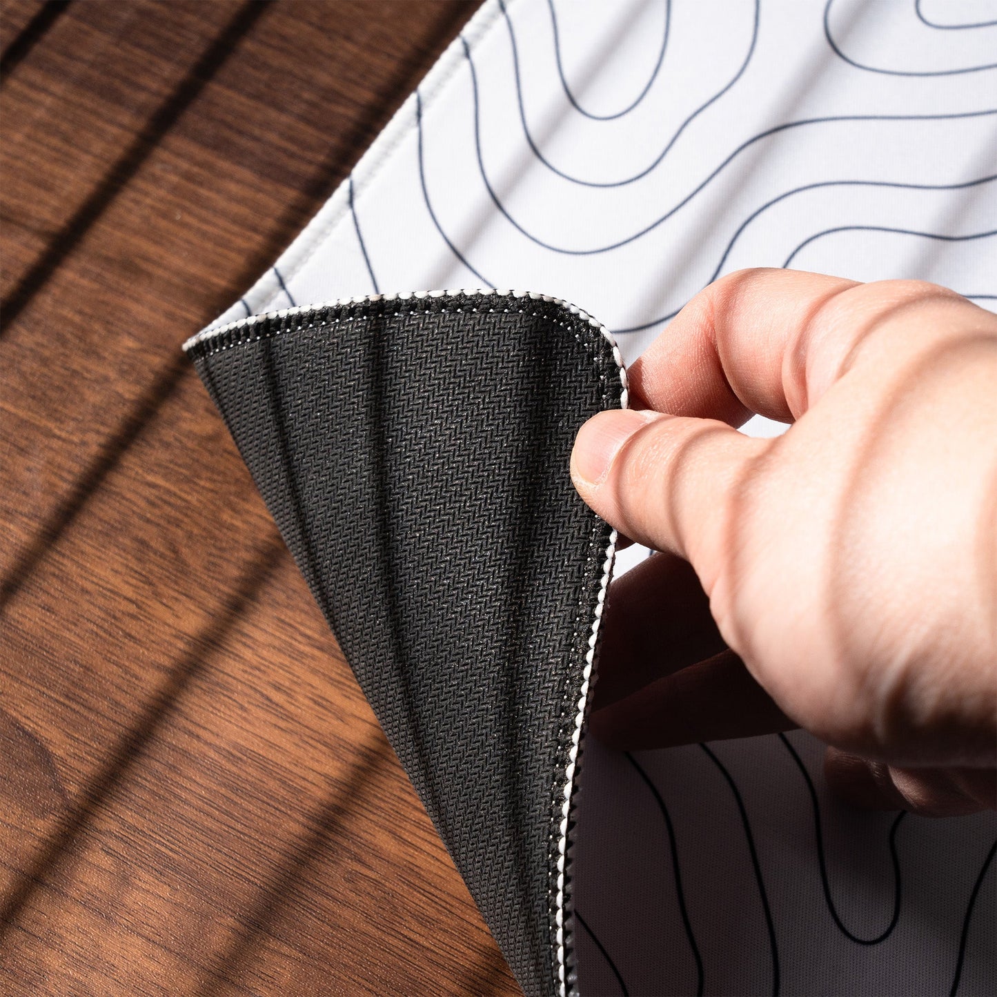 XVX Kanagawa Outline Themed Large Desk Mat