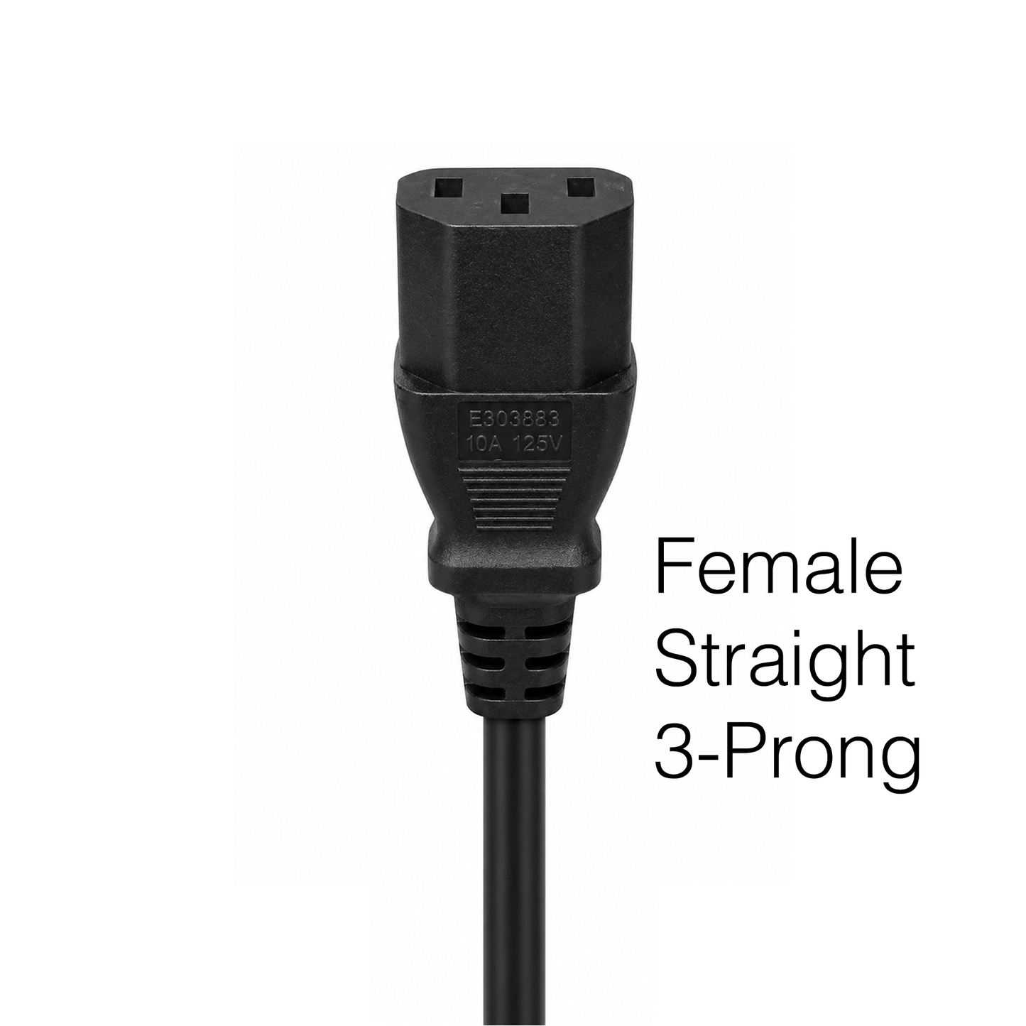 Sony 183688312 AC Power Cable Cord | 2-Prong Female to 2-Prong Male | 6' Foot - 1-836-883-12