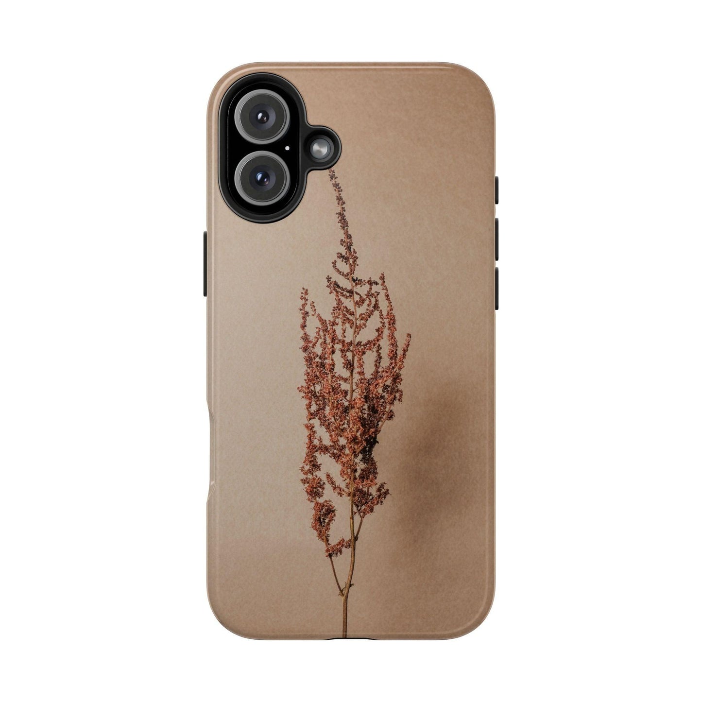 Brown Dry Leaf Tough Phone Cases