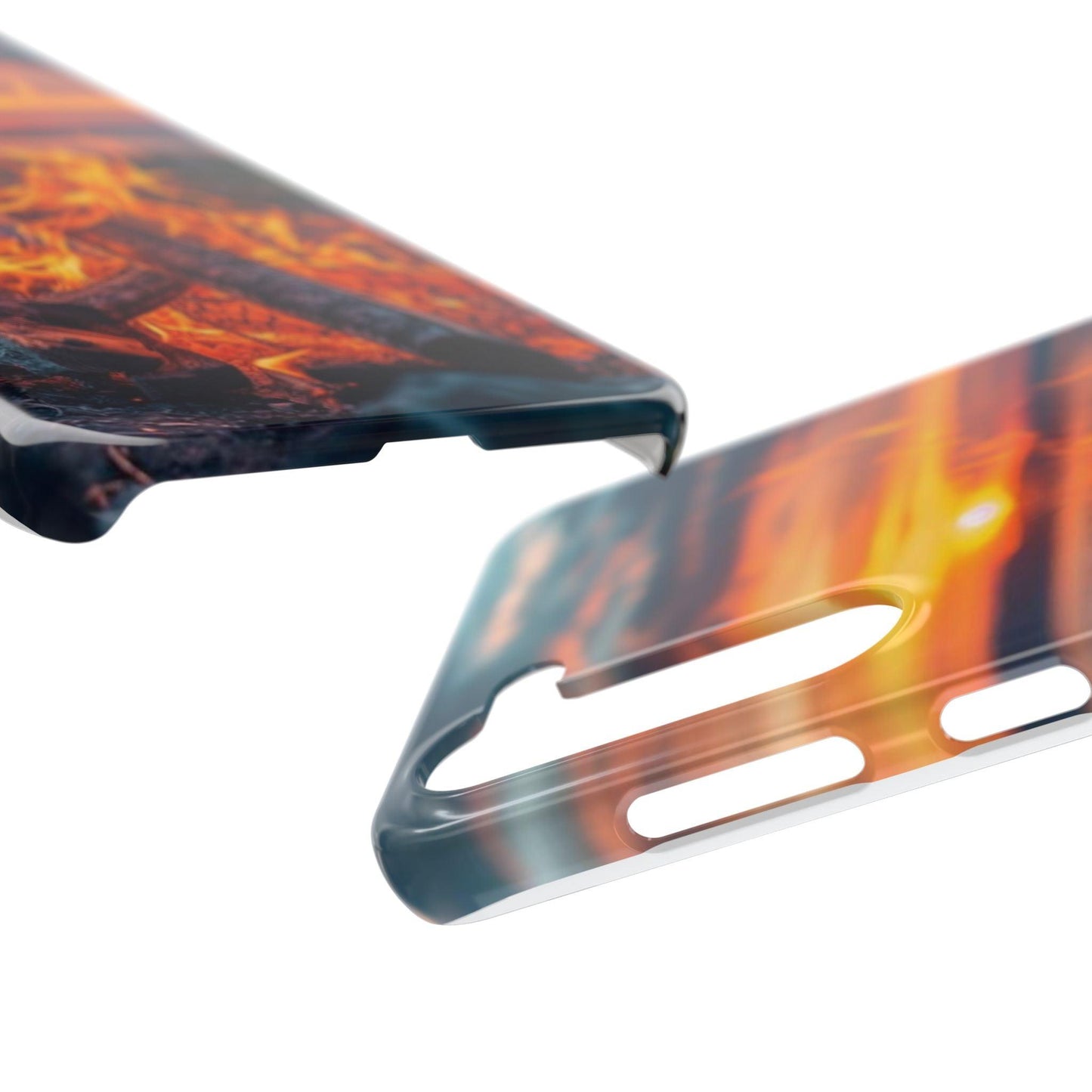 Woodland Fire Phone Case – Warmth of Nature’s Blaze on Your Device
