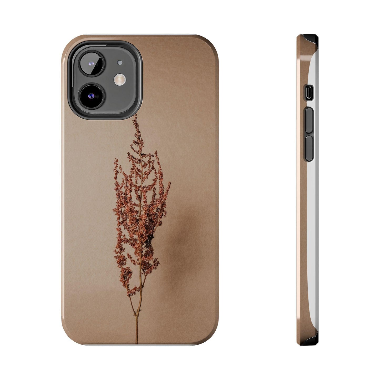 Brown Dry Leaf Tough Phone Cases