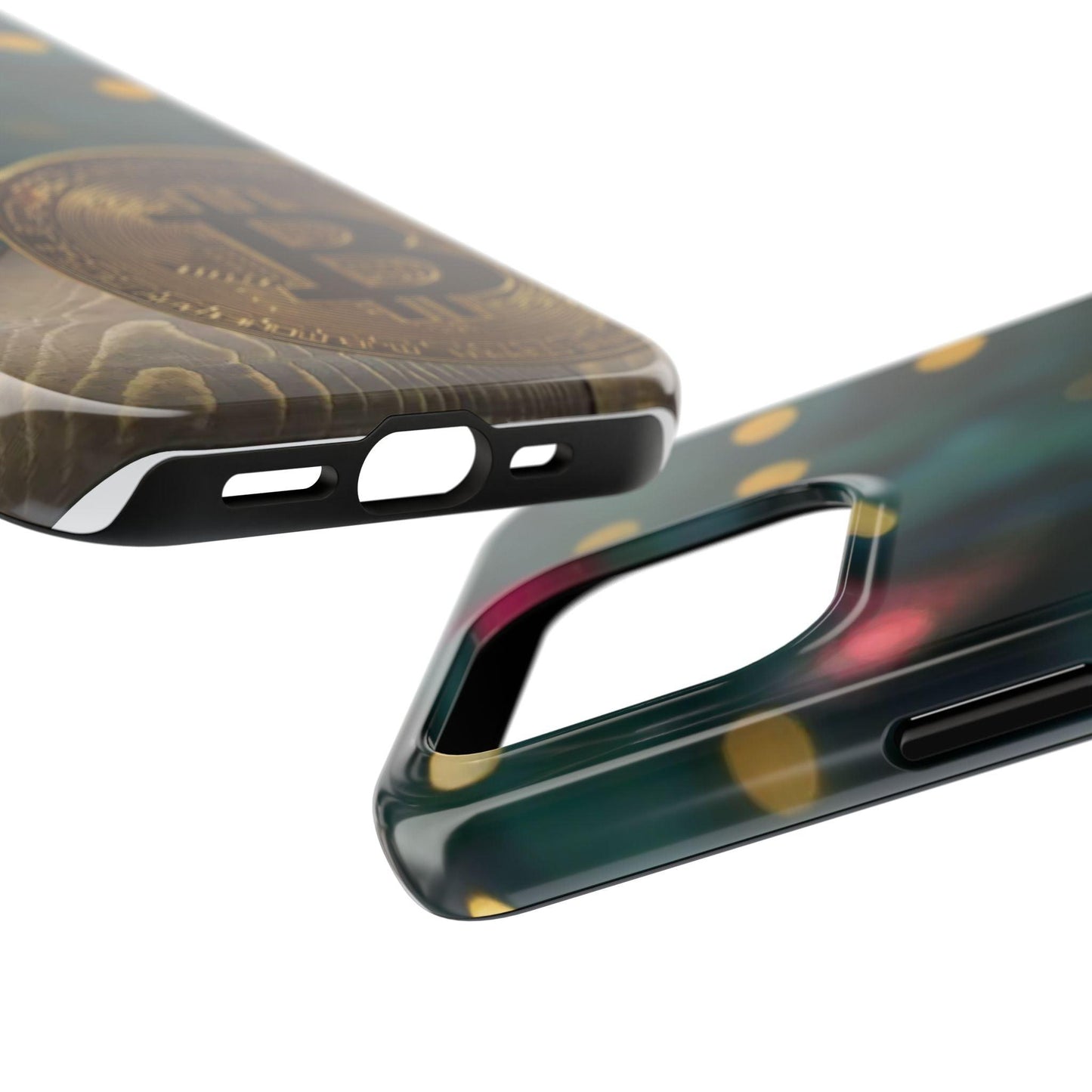 Crypto Bitcoin High Quality Printed Tough Phone Cases