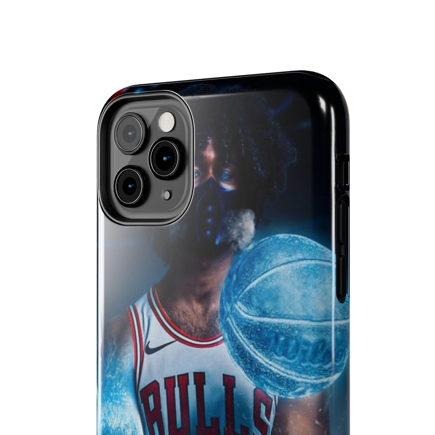 Coby White Chicago Bulls NBA Basketball Printed Tough Phone Case for iPhone & Samsung Galaxy - Dynamic Player Action Design