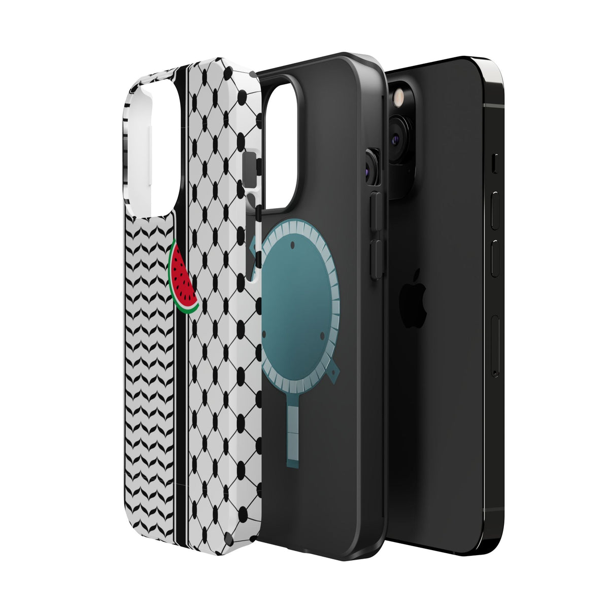 Kufieh Geometric Design Iphone Magnetic Tough Case