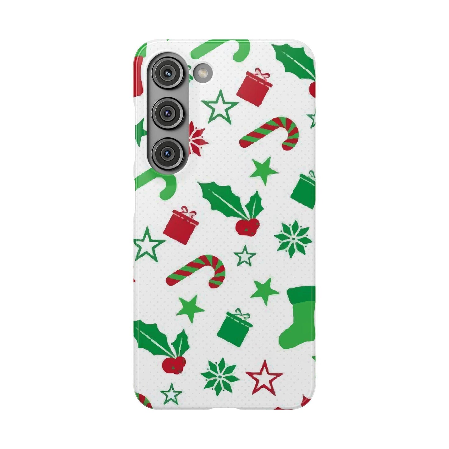 Custom Samsung Tough Phone Case – Christmas Santa Holiday Design, Festive Xmas Protection