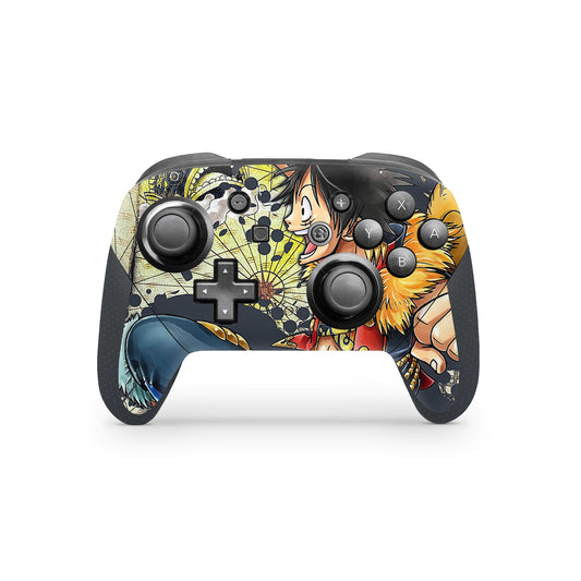 Sea Adventurer Nintendo Switch Pro Controller Skin