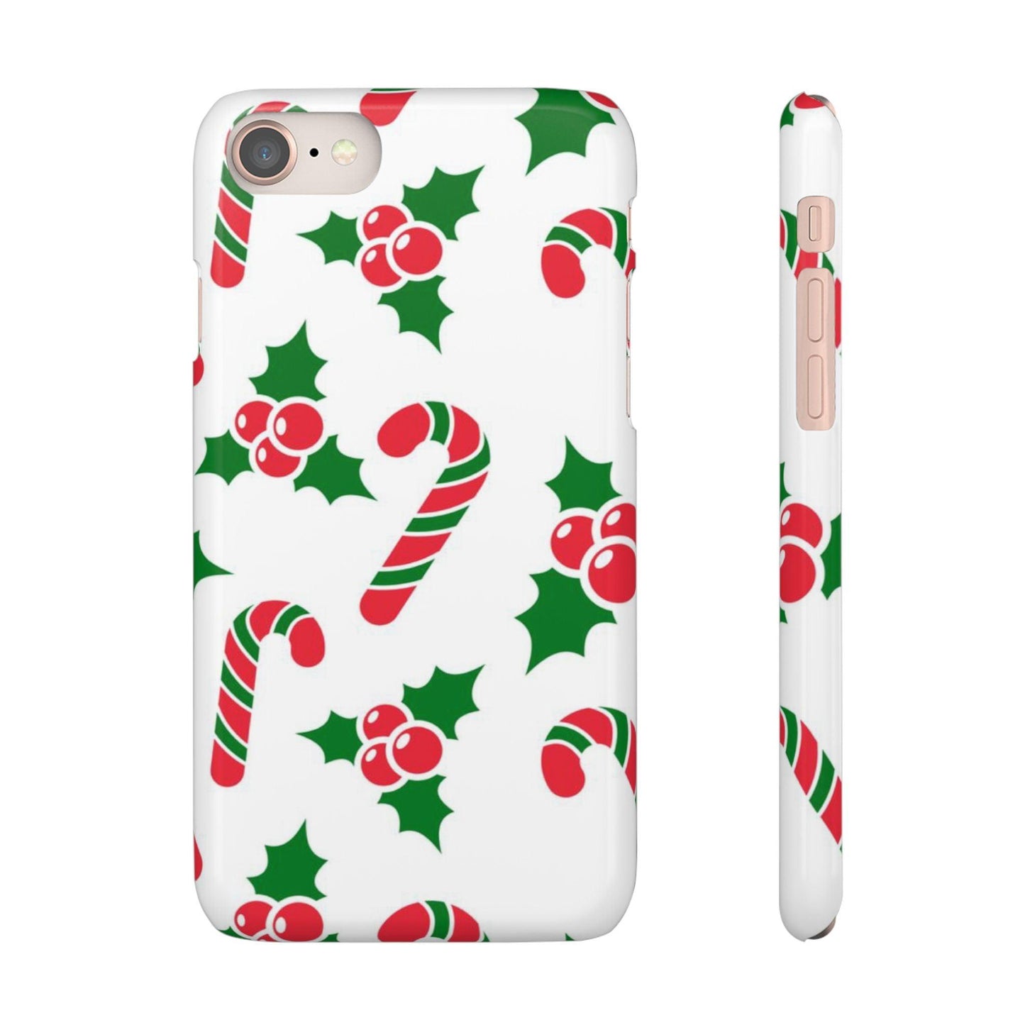 Custom iPhone Tough Phone Case – Christmas Santa Holiday Design, Festive Xmas Protection