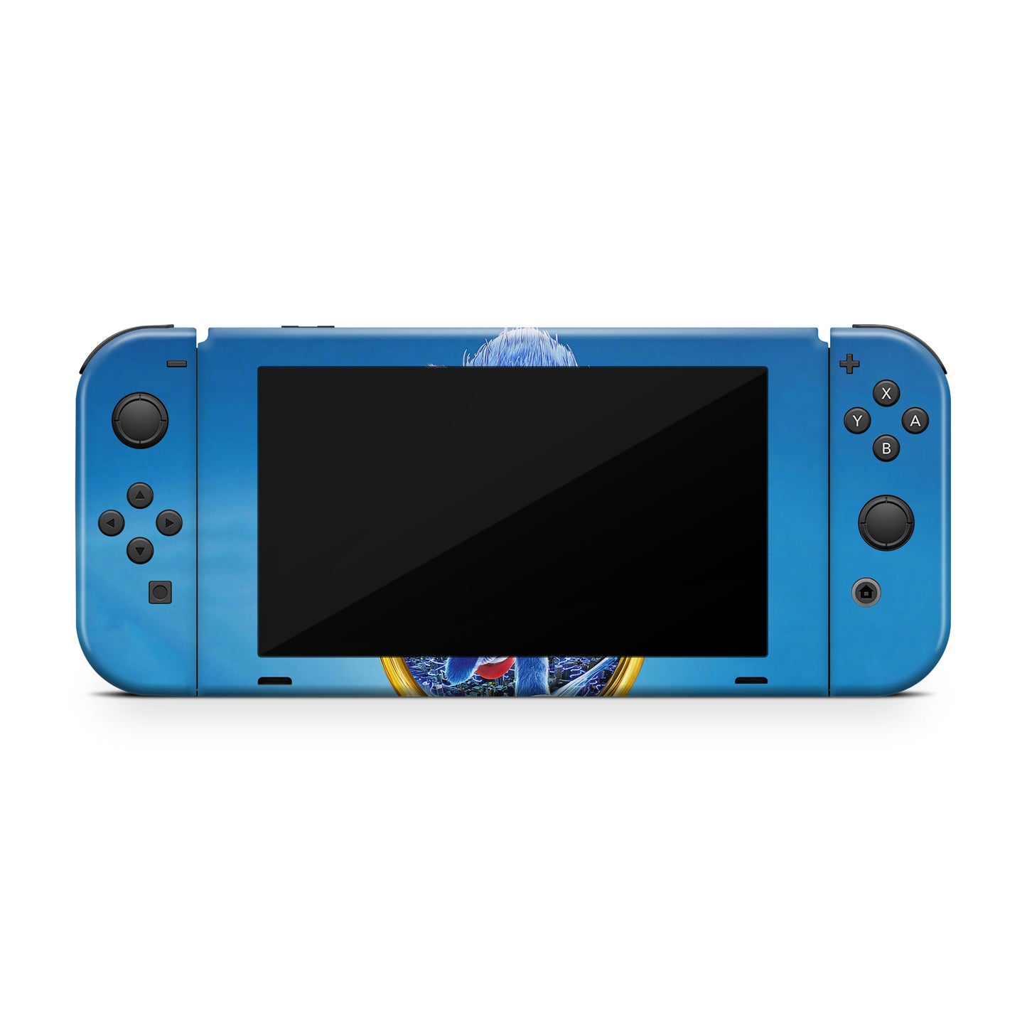 Blue Speedster Nintendo Switch Skin