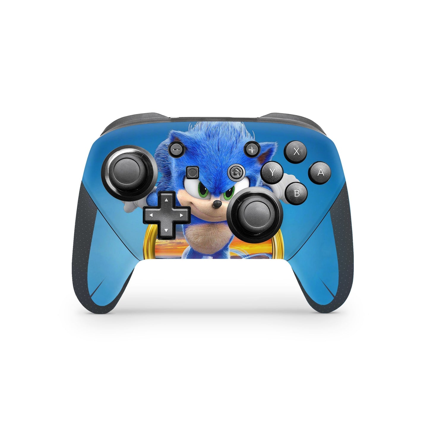 Blue Speedster Nintendo Switch OLED Skin