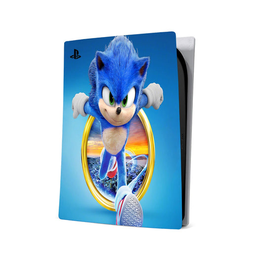 Blue Speedster PS5 Skin