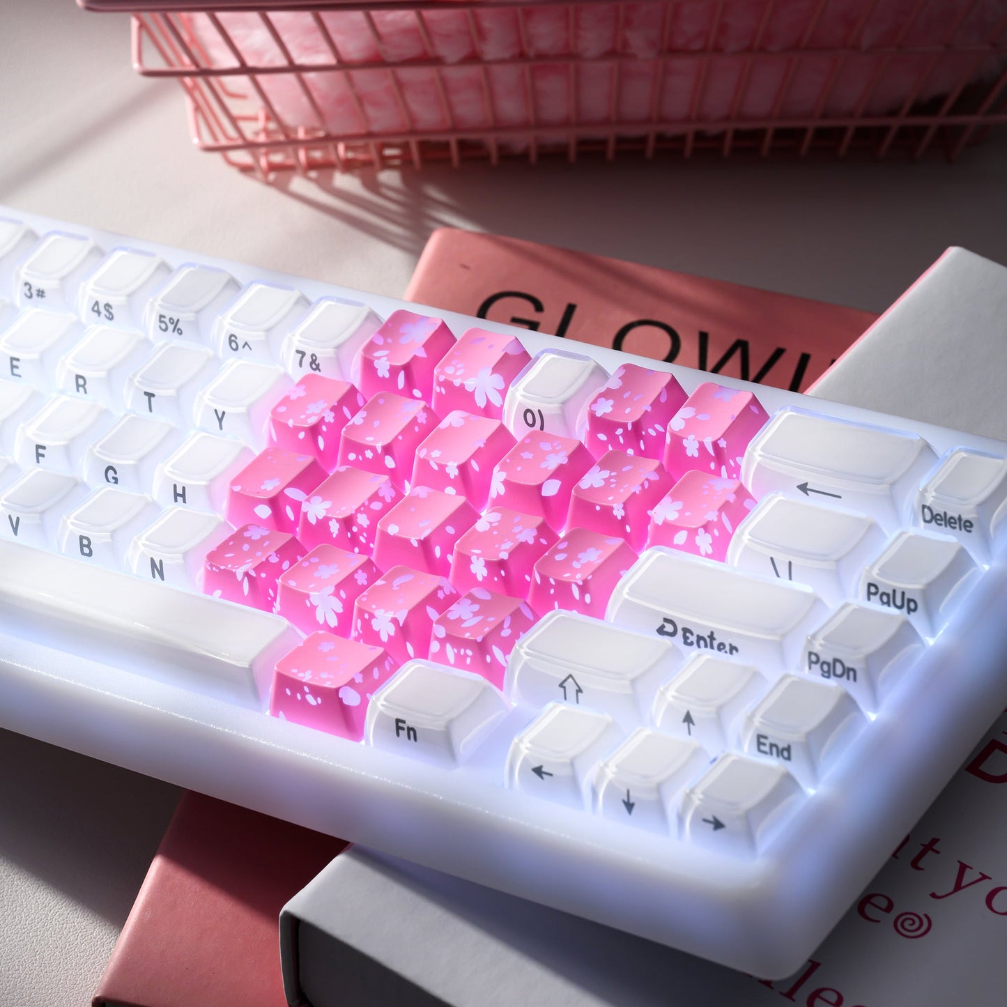 XVX FlutterBloom OEM Profile IMD-Tech 21-Key Keycap Set