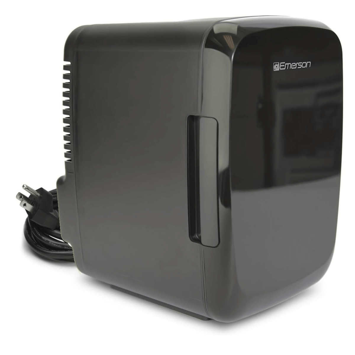 Emerson Portable Mini Fridge Cooler Quiet w Secure Latch and Holds up to 6 Cans